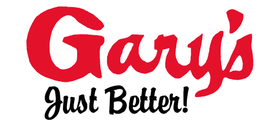 A theme logo of Gary's Foods