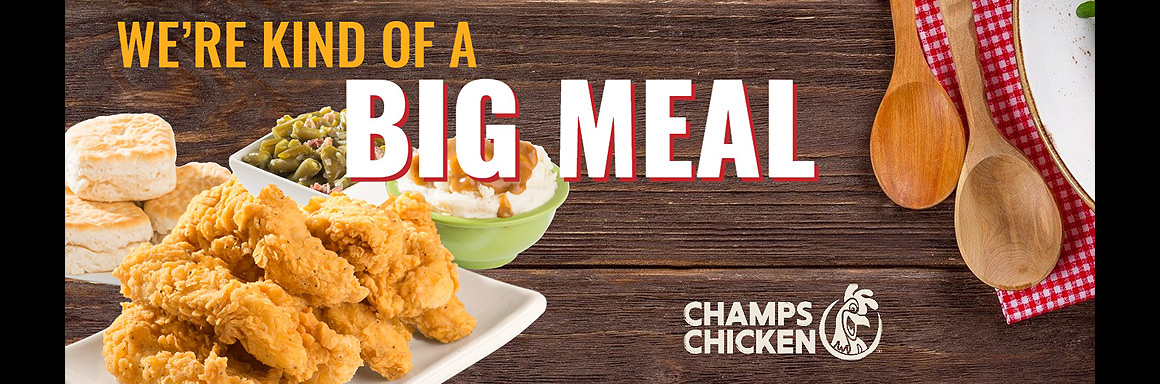 We're kind of a big meal.