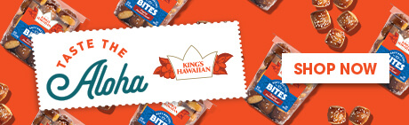 Taste the Aloha all summer long with irresistibly sweet & salty Pretzel Bites from KING’S HAWAIIAN®!